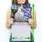 Cockatoos Wall Calendar 2026