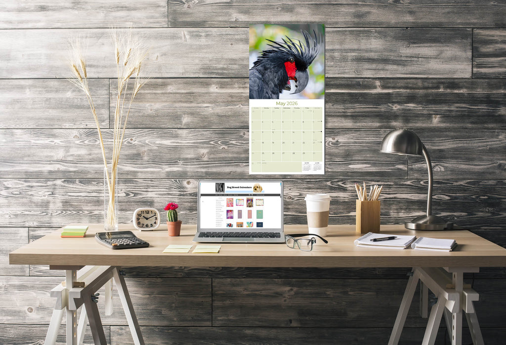Cockatoos Wall Calendar 2026