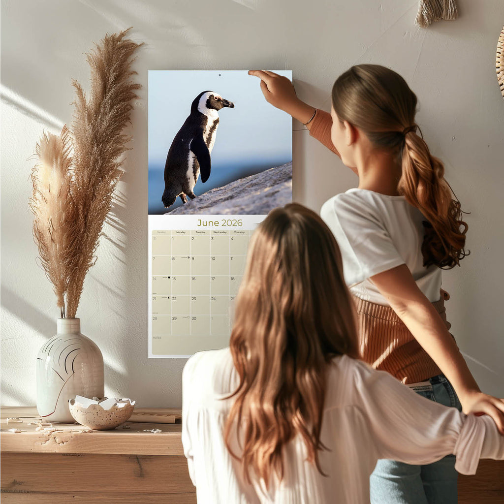 Penguins Calendar 2026