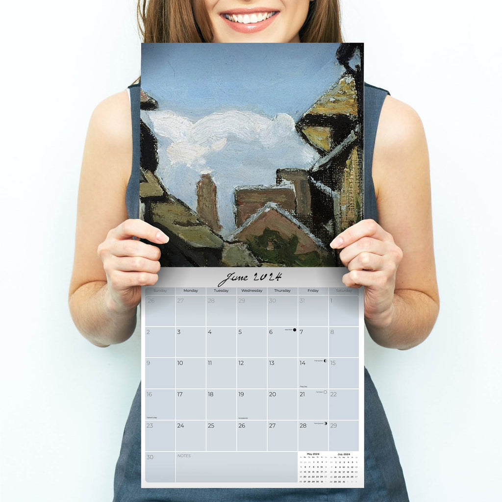 Claude Monet Wall Calendar 2024