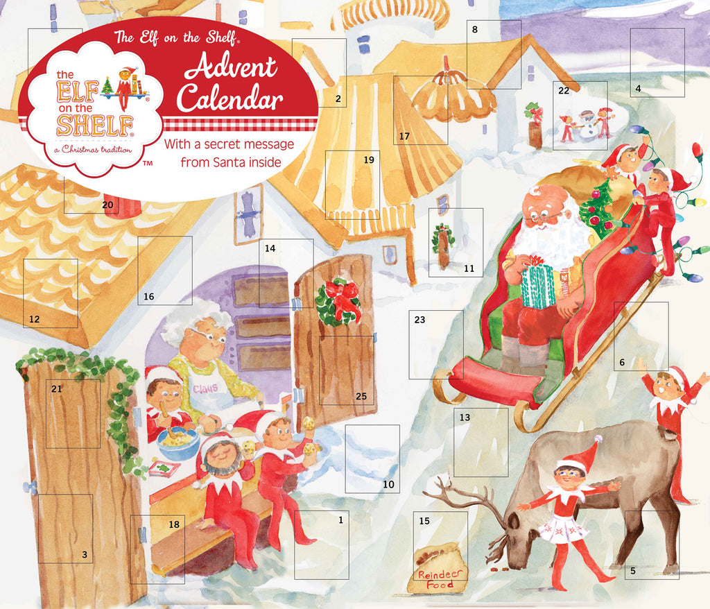 The Elf On The Shelf Advent Calendar by Andrews McMeel