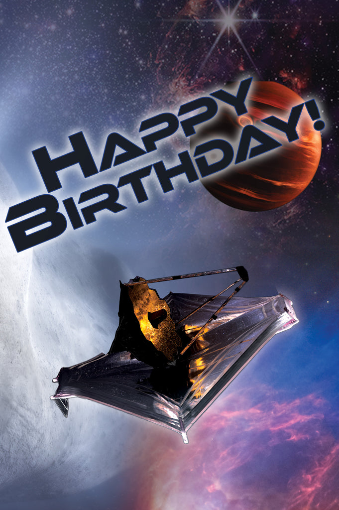 Happy Birthday Out of This World Greeting Card