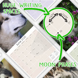 Alaskan Malamute Wall Calendar 2026