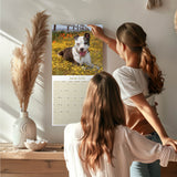American Pit Bull Terrier Wall Calendar 2026