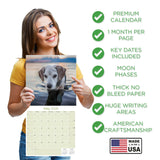 Beagle Wall Calendar 2026