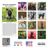 Belgian Shepherd Dog Wall Calendar 2026