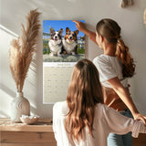Corgi Wall Calendar 2026