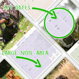 Dachshund Wall Calendar 2026