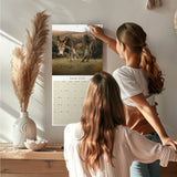 Donkeys Wall Calendar 2026