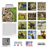 Donkeys Wall Calendar 2026