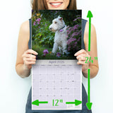 Fox Terrier (Wirehaired) Wall Calendar 2026