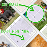 French Bulldog Wall Calendar 2026