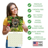 German Shepherd Puppies Wall Calendar 2026