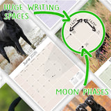 Black Labrador Retriever Wall Calendar 2026
