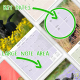 Black Labrador Retriever Wall Calendar 2026