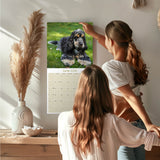 Cocker Spaniel Puppies Wall Calendar 2026