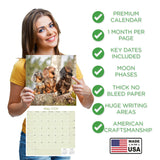 Dachshund (Longhaired) Wall Calendar 2026