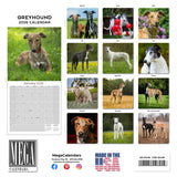 Greyhound Wall Calendar 2026