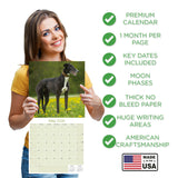 Greyhound Wall Calendar 2026