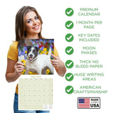 Jack Russell Wall Calendar 2026