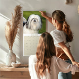 Lhasa Apso Wall Calendar 2026