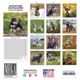 Schnauzer Miniature Wall Calendar 2026