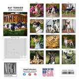Rat Terrier Wall Calendar 2026