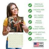 Retro Pin Ups Wall Calendar 2026