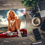 Retro Pin Ups Wall Calendar 2026
