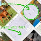 Rhodesian Ridgeback Wall Calendar 2026