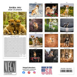 Shiba Inu Wall Calendar 2026