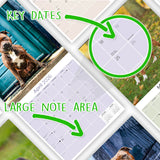 Staffordshire Bull Terrier Wall Calendar 2026