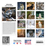 Wolves Wall Calendar 2026