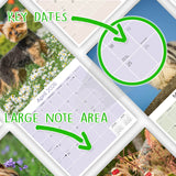 Yorkshire Terrier Wall Calendar 2026