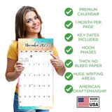 Watercolors Academic Wall Calendar 2025 2026