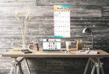 Watercolors Academic Wall Calendar 2025 2026