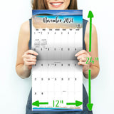 Tropical Beaches Large Grid Calendar 2026