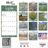 Claude Monet Academic Wall Calendar 2025 2026
