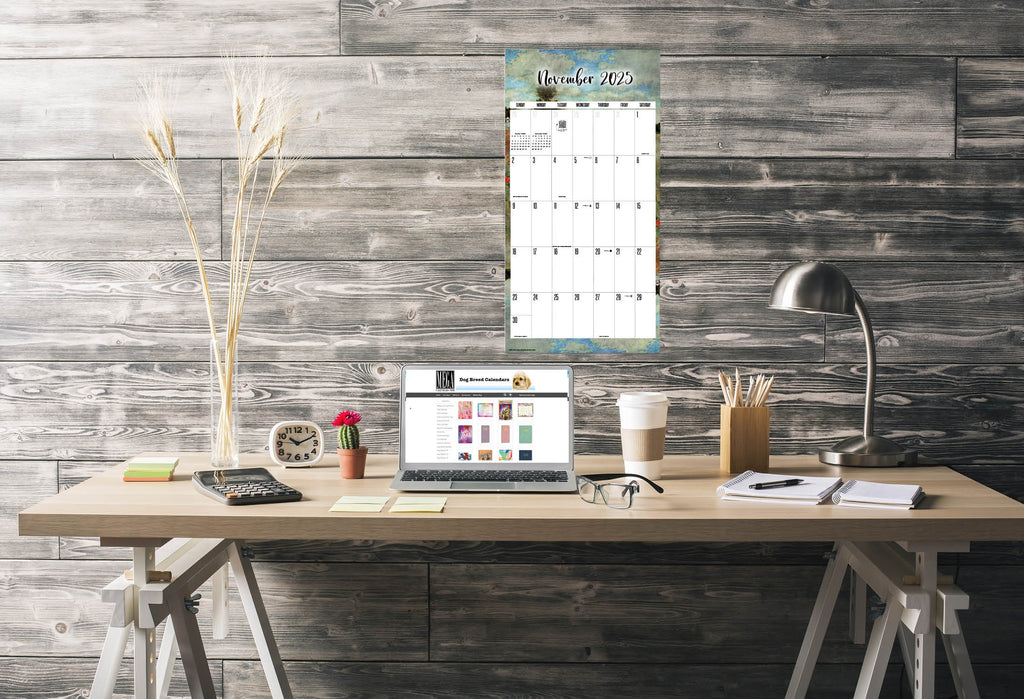 Claude Monet Academic Wall Calendar 2025 2026