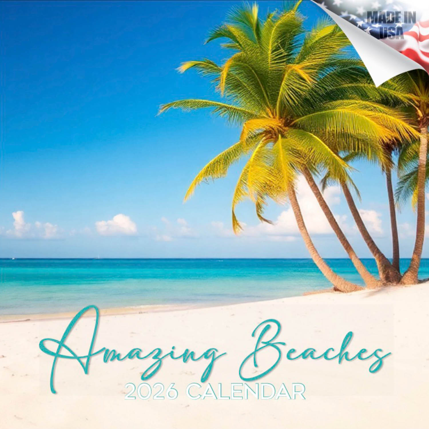 Amazing Beaches Calendar 2026
