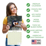 Squirrels Wall Calendar 2026