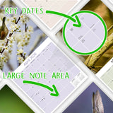 Garden Birds Wall Calendar 2026