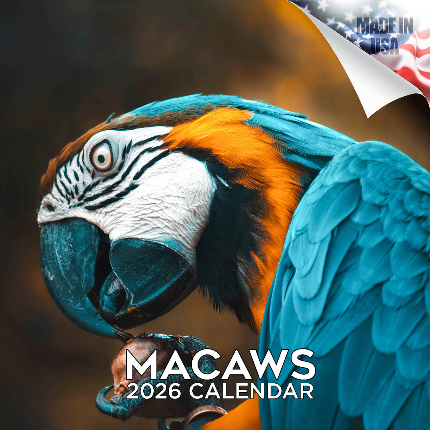 Macaws Wall Calendar 2026