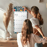 Patterns Academic Wall Calendar 2025 2026