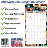 Patterns Academic Wall Calendar 2025 2026