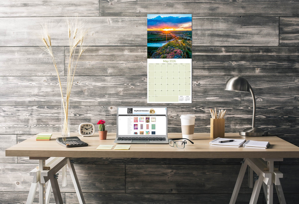 National Parks Wall Calendar 2026