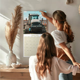 Tractors Wall Calendar 2026