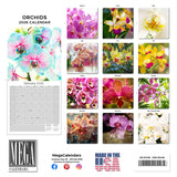Orchids Wall Calendar 2026