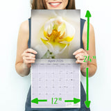 Orchids Wall Calendar 2026