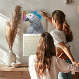 African Greys Wall Calendar 2026